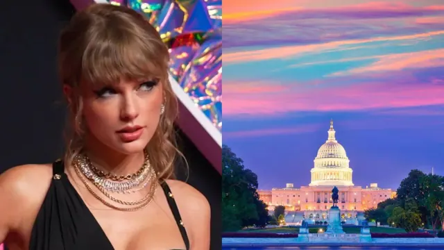Illustration for “Explicit Deepfake Images of Taylor Swift Trigger the Call for New Laws Around Fake Photos”